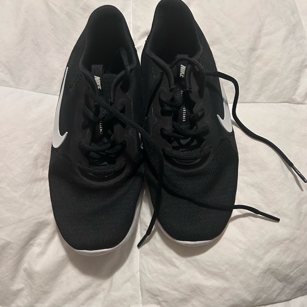 Nike Black Sneakers with White Details